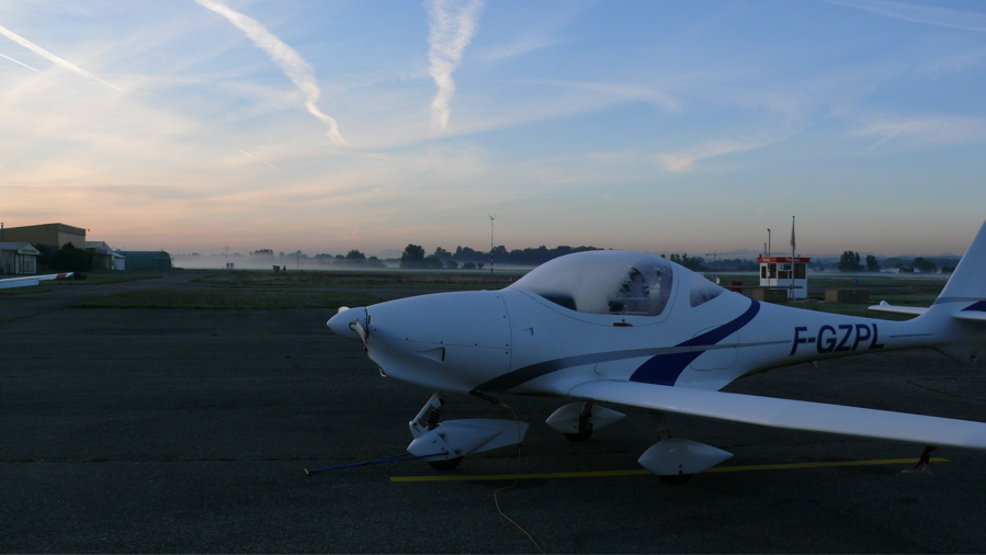 Aquilla dans la brume