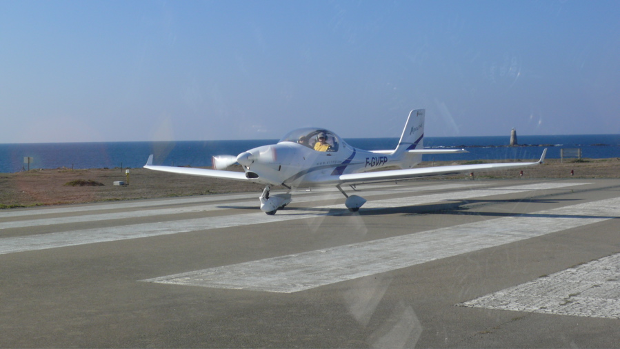 Aquilla en bout de piste